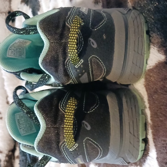 ASICS Gel Venture-6 Mint Green/Grey Tennis Shoes Sz 7.5 - Picture 4 of 14